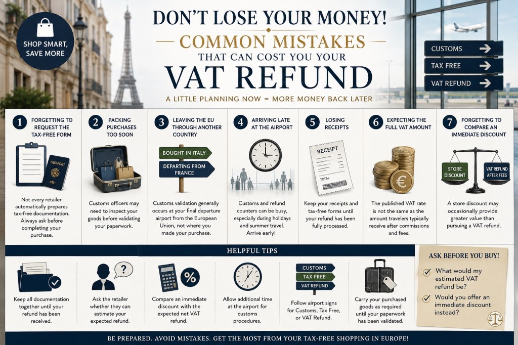 Common Mistakes That Can Cost You Your VAT Refund